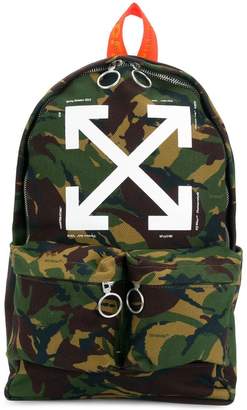 Off-White camouflage backpack