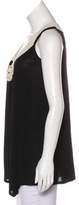 Thumbnail for your product : Fendi Bow-Accented Sleeveless Top