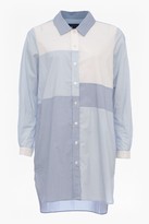 Thumbnail for your product : French Connection City Stripe Oversized Shirt Dress