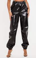 Thumbnail for your product : Lily Black Cracked Vinyl Jogger