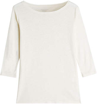 Majestic Linen Top with Silk
