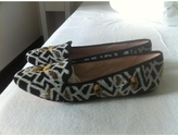 Thumbnail for your product : House Of Harlow Black Leather Flats