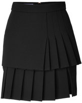 Thumbnail for your product : Ungaro Wool Crepe Pleated Skirt
