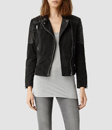 Thumbnail for your product : AllSaints Ferris Leather Biker Jacket