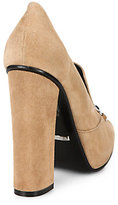Thumbnail for your product : Gucci Lillian Suede Oxford Pumps