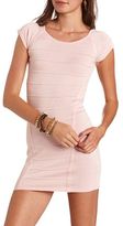 Thumbnail for your product : Charlotte Russe Zip-Back Bandage Body-Con Dress
