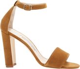 Thumbnail for your product : Manolo Blahnik Women's Lauratopri Ankle-Strap Sandals-Nude