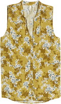 Thumbnail for your product : Treasure & Bond Floral Print Sleeveless Shirt