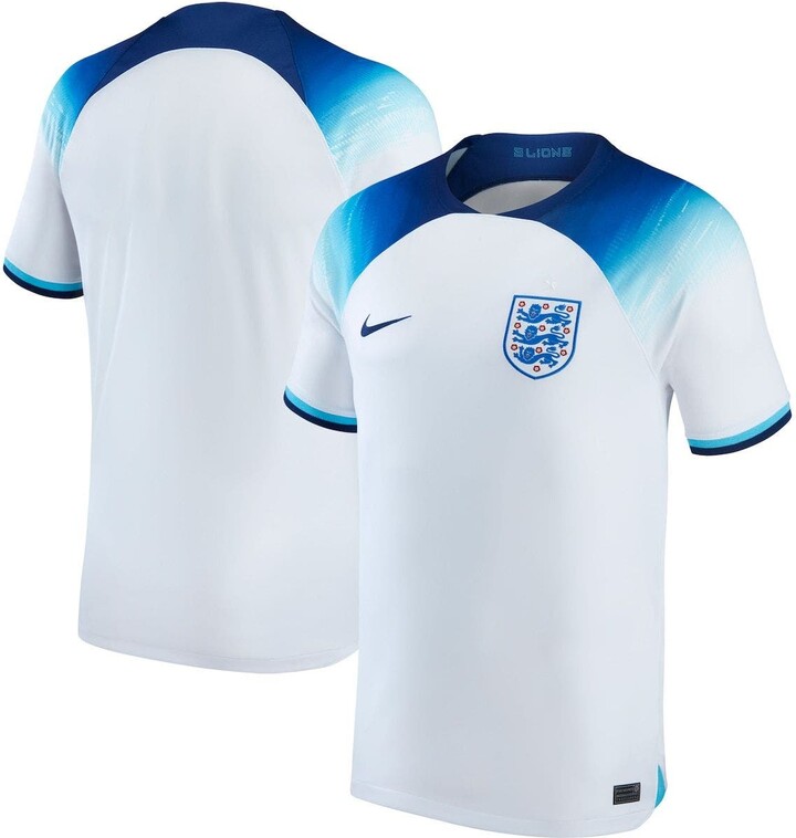 Nike Men's White England National Team 2022/23 Home Vapor Match