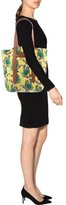 Thumbnail for your product : Proenza Schouler Printed Leather-Trimmed Tote