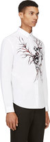 Thumbnail for your product : McQ White & Red Machine Heart Print Shirt