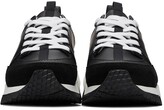 Thumbnail for your product : Pierre Hardy Black Leather Street Life Sneakers