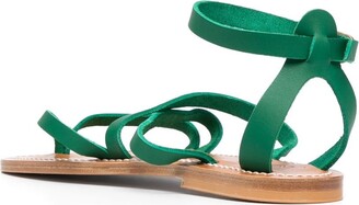 K. Jacques Multi-Way Straps Suede Sandals