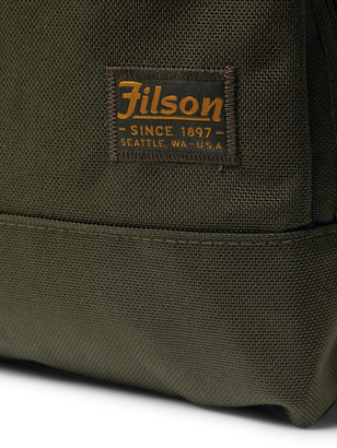 Filson Dryden Leather-Trimmed Nylon Briefcase