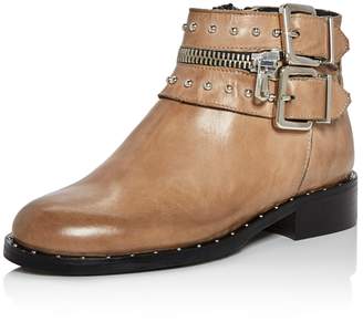Charles David Chief Studded Leather Booties