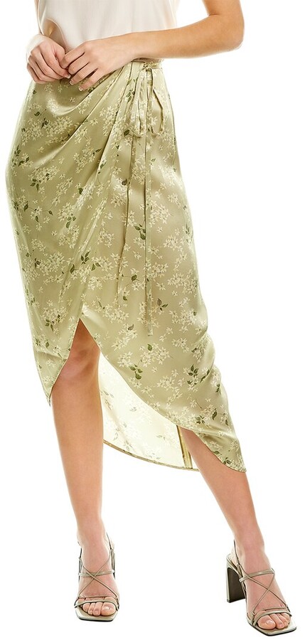 Silk Wrap Skirt | Shop the world's ...