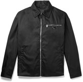Thumbnail for your product : Prada Oversized Logo-Appliqued Nylon Blouson Jacket