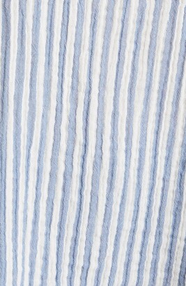 Caslon Stripe Cotton Gauze Top