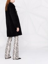 Thumbnail for your product : Sandro Shearling Button-Up Coat