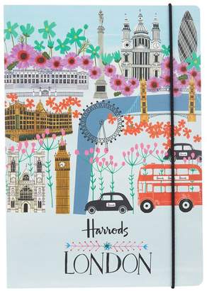 Harrods London Collage A5 Notebook