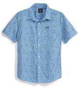 Thumbnail for your product : Volcom 'Inkstead' Short Sleeve Woven Shirt (Big Boys)