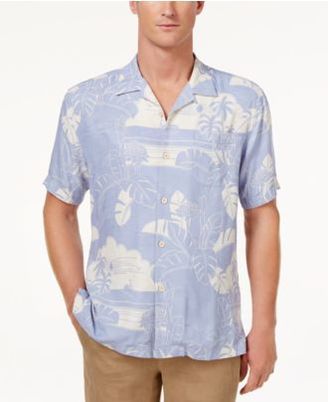 Tommy Bahama Men's 100% Silk Bon Voyage Isle Shirt