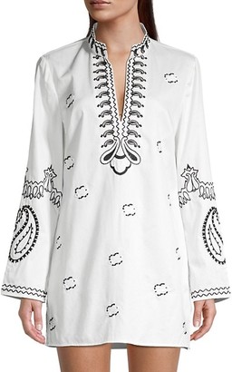Tory Burch Embroidered Tunic