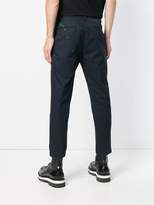 Thumbnail for your product : DSQUARED2 distressed patchwork cropped trousers