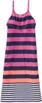 Thumbnail for your product : Old Navy Girls Ruffle-Top Striped Midi Dresses