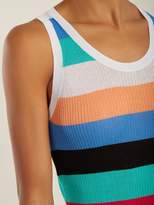 Thumbnail for your product : Diane von Furstenberg Striped Cotton Blend Dress - Womens - Multi