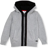 Thumbnail for your product : HUGO BOSS Knitted zip-up hoody