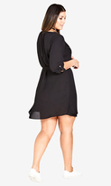 Thumbnail for your product : City Chic Zip Trim Tunic