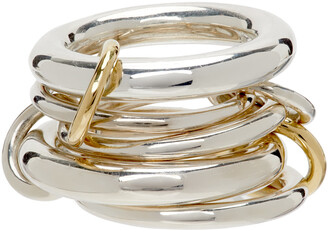 Spinelli Kilcollin Silver Vela Five-Link Ring