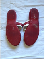 Thumbnail for your product : Hogan Red Leather Sandals
