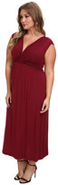 Thumbnail for your product : Culture Phit Plus Size Lea Short Sleeve Maxi Dress