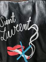 Thumbnail for your product : Saint Laurent Classic Bouche motorcycle jacket