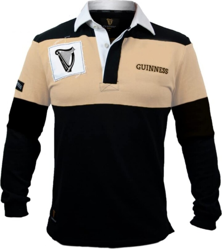 Guinness Official Merchandise Guinness Traditonal Rugby Jersey with