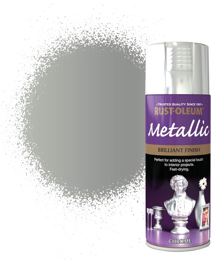 RustOleum Chrome Metallic Spray Paint Chrome ShopStyle Decor