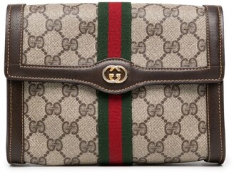 Gucci Pre-Owned 1980-1980s Parfums GG clutch bag