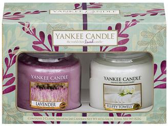 Yankee Candle Set Of 2 Medium Jars Pure Essence Set