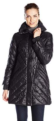Rainforest Women's Cold Weather Thermoluxe Quilted Puffer Coat