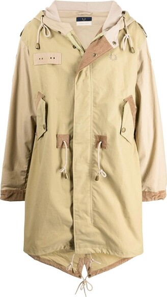 Fred Perry Nicholas Daley Patch Parka Camel - ShopStyle Raincoats & Trench  Coats