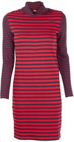 Thumbnail for your product : Thomas Laboratories Sires Isabel Striped Turtleneck Dress