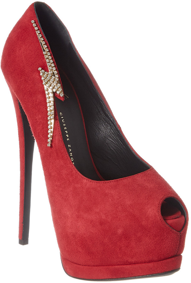 Giuseppe Zanotti Red Shoes | Shop world's largest of fashion | ShopStyle