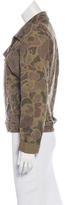 Thumbnail for your product : Current/Elliott Army Camo Biker Jacket