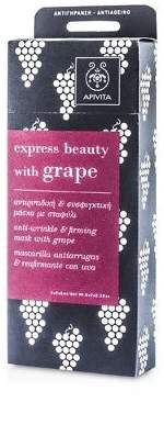 Apivita NEW Express Beauty Anti-Wrinkle & Firming Mask with Grape 6x(2x8ml)