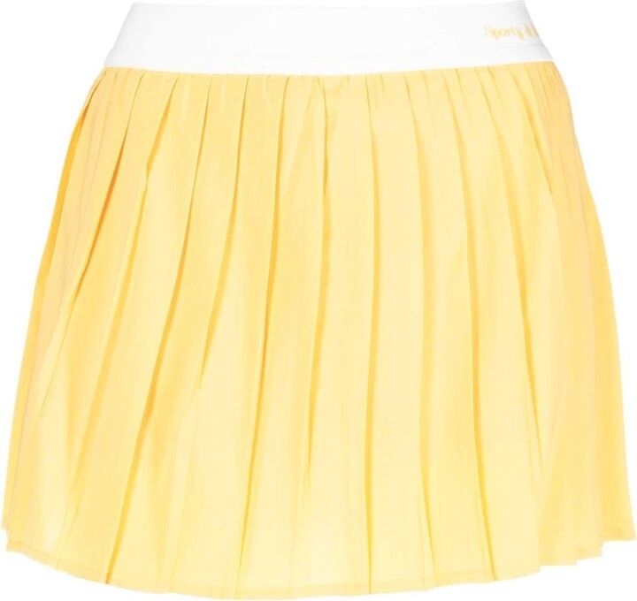 Sporty & Rich Pleated Tennis Skirt ShopStyle