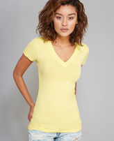 Thumbnail for your product : Wet Seal Basic V-Neck Tee