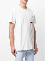 Thumbnail for your product : Ferragamo striped pocket T-shirt