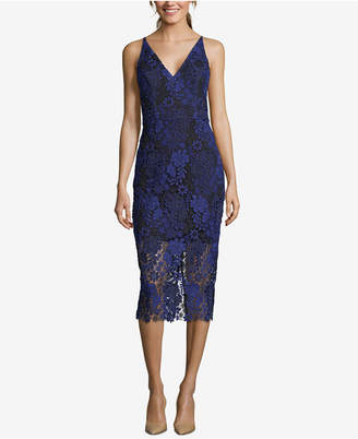 Xscape Evenings Embroidered Lace Sheath Dress